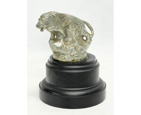 A vintage mounted Peugeot car mascot. 13.5cm 