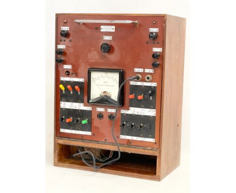 A vintage Mag telephone switchboard. 36x26x48cm 
