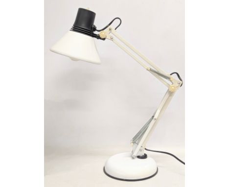 A vintage angle poised lamp 