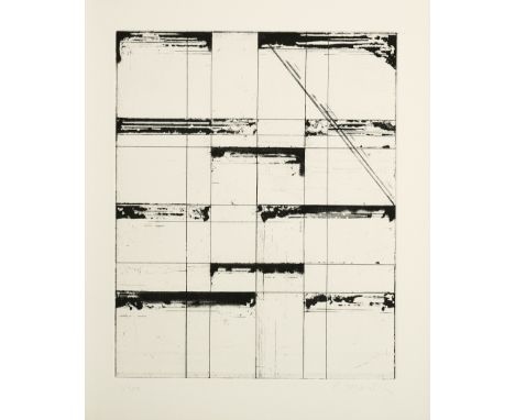 MARDEN, BRICE1938 Bronxville/USA - 2023 Tivoli/New YorkTitel: Etching for Parkett (für Parkett 7). Datierung: 1986. Technik: 