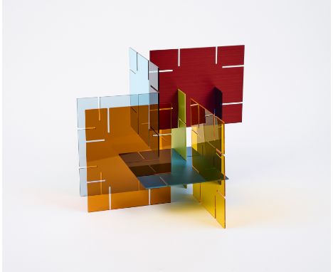 GILLICK, LIAM1964 AylesburyTitel: Literally No Place (für Parkett 61). Datierung: 2001. Technik: 5 farbige Plexiglasplatten u