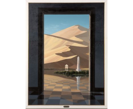 Keith Alexander (South African 1946 - 1998) THE SANCTUARYinscribed with the artist's name and title on the reverseoil on canv
