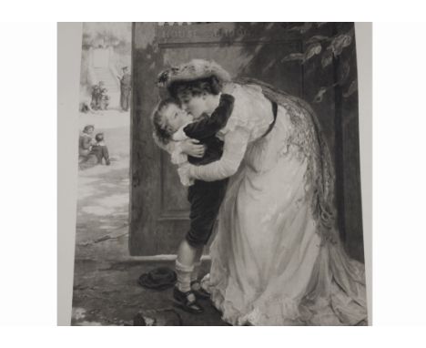 Fred Morgan (1847-1927) Edwardian print, My Boy', published by 'Thomas McLean publisher to Her Majesty, 7 Haymarket, London 1