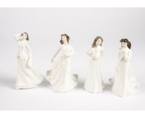 Eleven Royal Doulton Christmas lady figures, including 'Christmas Carols' HN3727, 'Christmas Day' HN3488, 'Thank You' HN3390,