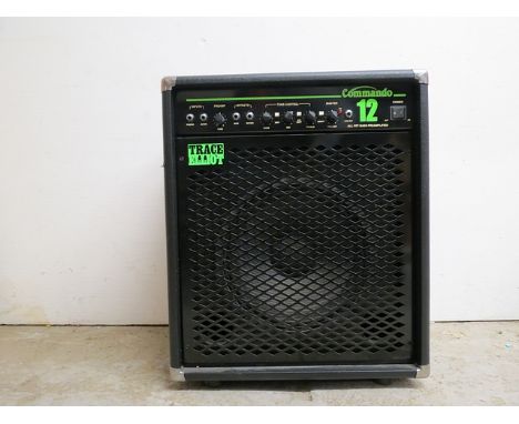 A Trace Elliot Commando 12 all fet bass pre-amplifier model number 1001, serial no T0126/97/200