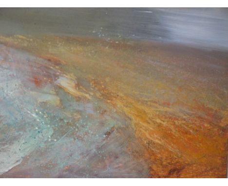 Paul Bloomer (British, b.1966), seascape, large painting, signed to reverse, 92 x 125cm  