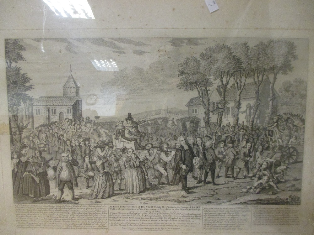 Lionel Edwards signed print, Dunmow engraving, cockfighting prints and