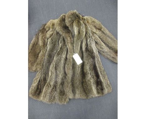 A fox fur coat  