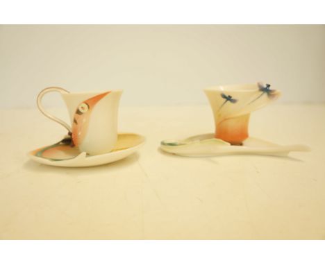 2 Franz cups &amp; saucers