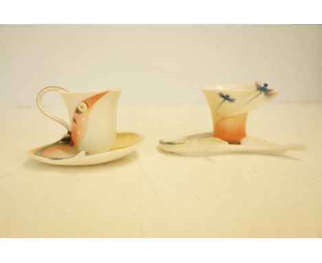 2 Franz cups &amp; saucers