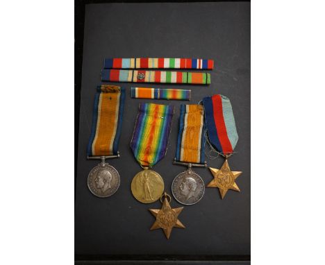 Military medal 1914-18 Medal 188513GNR.T.CROOK R.A, The great war for civilisation 1914-19 G-72983 PTE.C.FIELDMAN MIDD'X R, 1
