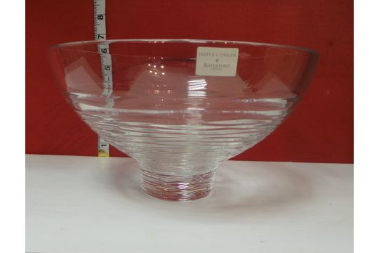 Jasper Conran Waterford Crystal Strata 10 Footed Bowl