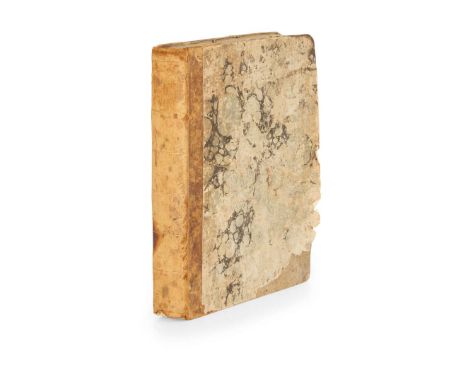 Medicine Manuscript notebook of Robert Wiltshire Evans, surgeon, c.1795-1805 4to (20 x 15.5cm), contemporary tan sheep-backed