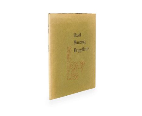 Bunting, Basil Briggflatts London: Fulcrum Press, 1966. First edition, one of 100 copies in cloth (from the total edition of 