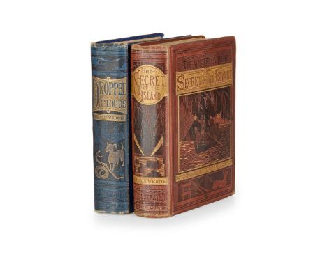 Verne, Jules Dropped from the Clouds [and:] The Secret of the Island Translated from the French by W. H. G. Kingston. London: