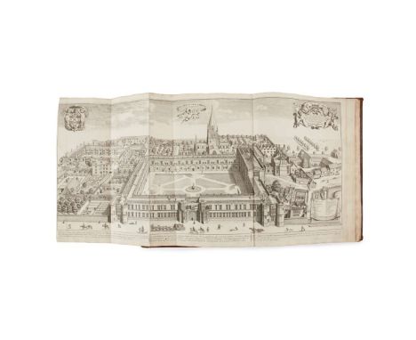  Loggan, David Oxonia Illustrata Sive omnium celeberrimae istius universsitatis collegiorum, aularum, bibliothecae Bodleanae,