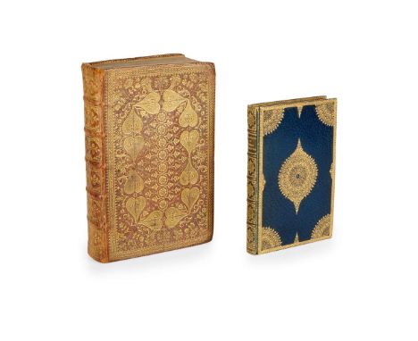 Scottish binding The Holy Bible Edinburgh: Adrian Watkins, 1754. 8vo (19 x 11.5cm), A-3R8, contemporary red-brown morocco, sp