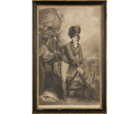 Smith, John Raphael (1751-1812) Lt. Col. Tarleton Mezzotint of Lieutenant-Colonel Banastre Tarleton (1754-1833).&nbsp;London: