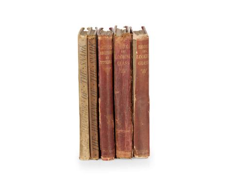 Carroll, Lewis Alice's Adventures in Wonderland London: Macmillan and Co., 1867. First edition, eighth thousand, 8vo [10] 192