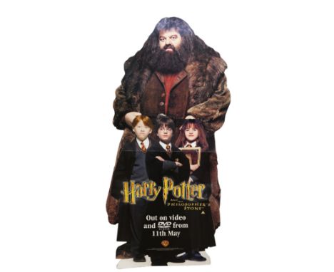 Harry Potter and the Philosopher’s Stone (2001) - A large freestanding die-cut card retail display used to promote the film s