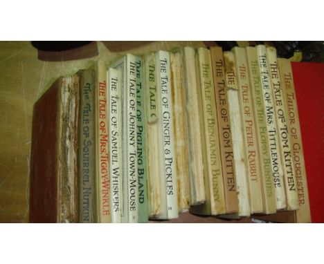 Assorted vintage Beatrix Potter books