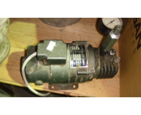 Vintage Edwards  vacuum pump & cordless drill