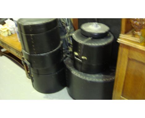 Vintage Kestrel drum kit in Drum Guard carry cases