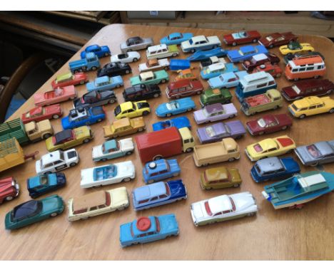 Corgi toys , a collection of loose diecast vehicles, vintage