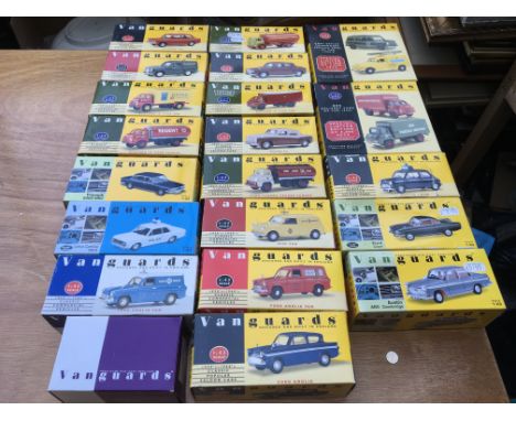 Lledo Vanguards, boxed diecast models, 1:43 and 1:64 scale