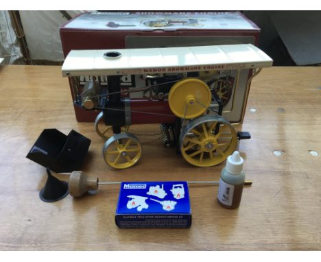 Mamod, boxed, Showman's engine, MIB