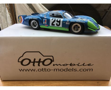 Otto models, 1:18 scale, diecast, Renault Alpine A220 Le Mans 1969, boxed