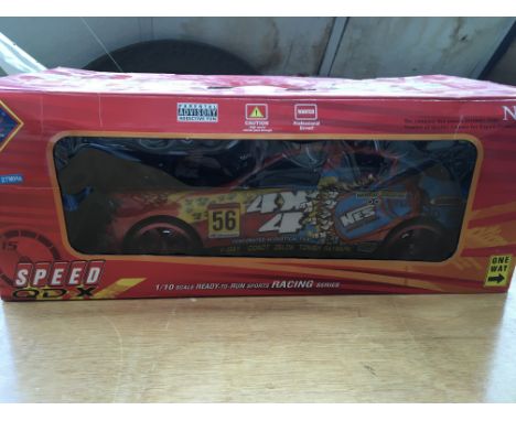 Speed QDX, boxed, 1:10 scale R/C racing series, mib