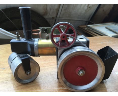 Mamod steam traction engine, incomplete
