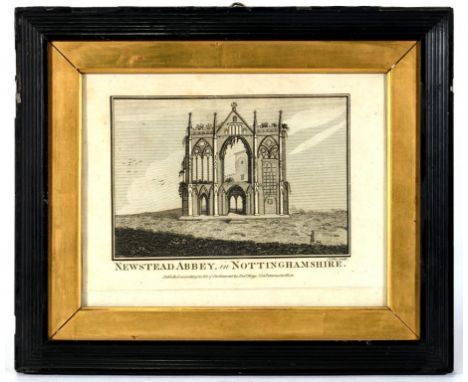 TWELVE VARIOUS PICTURES AND PRINTS OF BYRON INTEREST, 19TH C AND LATER  including a   drawing of Harrow on the Hill, 20 x 36c