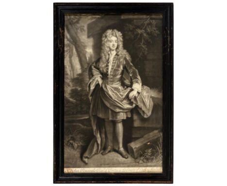 JOHN SMITH (1652-1743) AFTER SIR GODFREY KNELLER   SIR JOHN PERCIVALE [PERCEVAL, 1ST EARL OF EGMONT] BT OF BURTON IN THE COUN