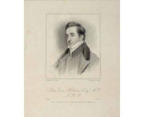 TWELVE ENGRAVINGS AND OTHER PRINTS OF LORD BYRON AND THREE LADIES, 19TH C  various sizes++As a lot in good condition with a f