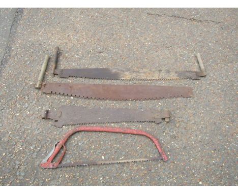 4 Handsaws including 3 vintage 