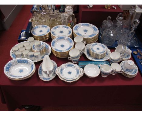 An Extensive Coalport "Revelry" Dinner, Tea, and Coffee Service, twelve setting, (approximately 120 pieces). 