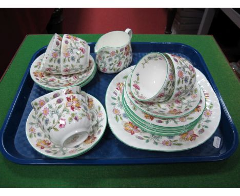 Minton "Haddon Hall" Tea Service. 
