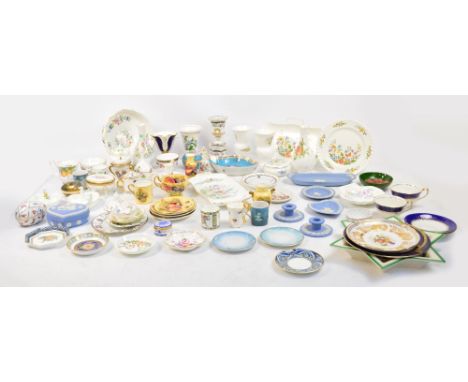 A quantity of modern decorative ceramics including Aynsley, Wedgwood, Spode, etc.