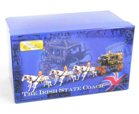 A boxed modern Britain's diecast model of "The Irish State Coach" comprising coach, six horses and postilions.