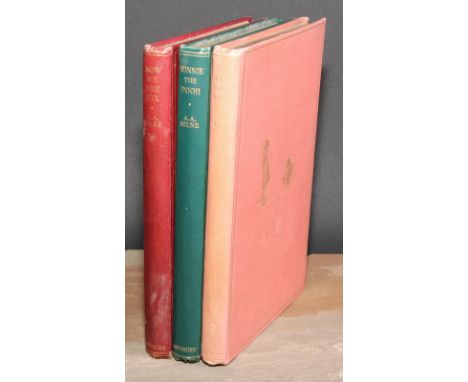 Milne (A.A.) The House At Pooh Corner, first edition 1928; Now We Are Six, 1927, second edition; Winnie The Pooh, 1927, third