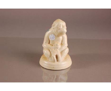 An Art Deco period Beswick pottery figure of a monkey, 17.5cm 