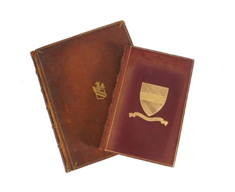 WILLIAM T. DOBSON.  A NARRATIVE OF THE PENNISULA CAMPAIGN.  Bickers, London 1889.  Full contemporary red calf prize binding w