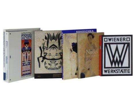 7 Bücher zur Wiener Werkstätte u. Wiener Moderne, u. a. Peter Noever "Die Überwindung der Utilität - Dagobert Peche und die W