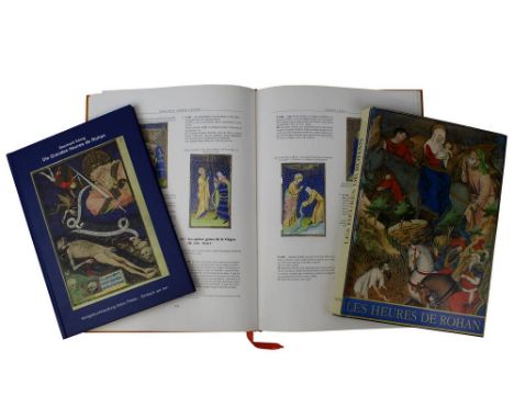 3 Bücher zu Rohans Stundenbuch, "Grandes Horas de Rohan - Libro de Estudios", A. y N. Ediciones, Biblioteca National de Franc