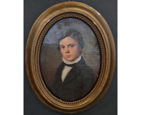Oil on canvas "portrait of a young man" from 19th centuryÂ&nbsp; - Weight: 3.00 kg - Shipping unavailable - Region: Europe - 