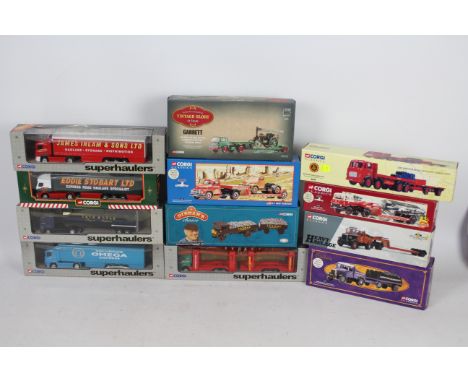 Corgi - A collection of 12 boxed Corgi die cast models to include Corgi Classics - Dibnah's Choice - Vintage Glory of Steam a