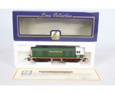 Lima - A limited edition OO gauge Class 20 Diesel Shunter in Eddie Stobart livery operating number 20001 with a certificate t