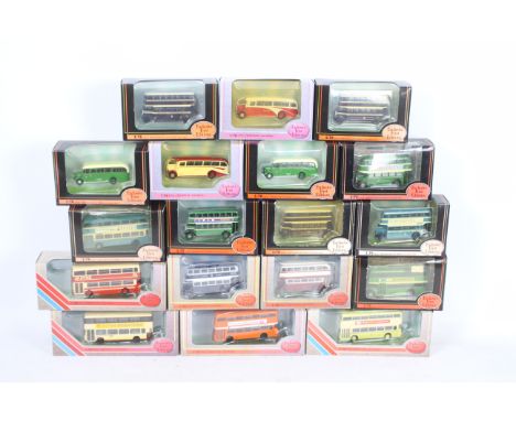 Gilbow Exclusive First Editions - Group of 18 boxed 1/76 scale diecast model vehicles to include #27302 Leyland TD1 - #20127 